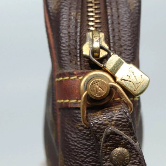 LOUIS VUITTON Monogram Marly Dragonne GM Clutch Bag M51825 LV Auth mr396 - Picture 8 of 16